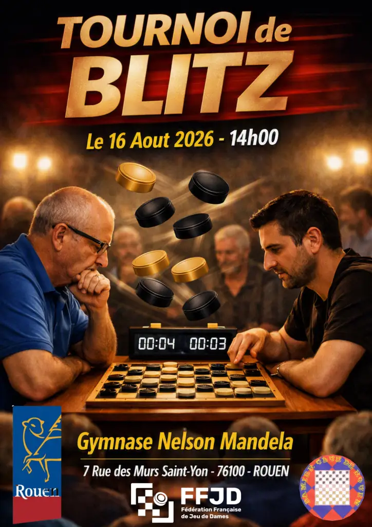 Gérard SANNIER, Président du Damier Club de Rouen - DCR organisation chpt de france rouen 2026